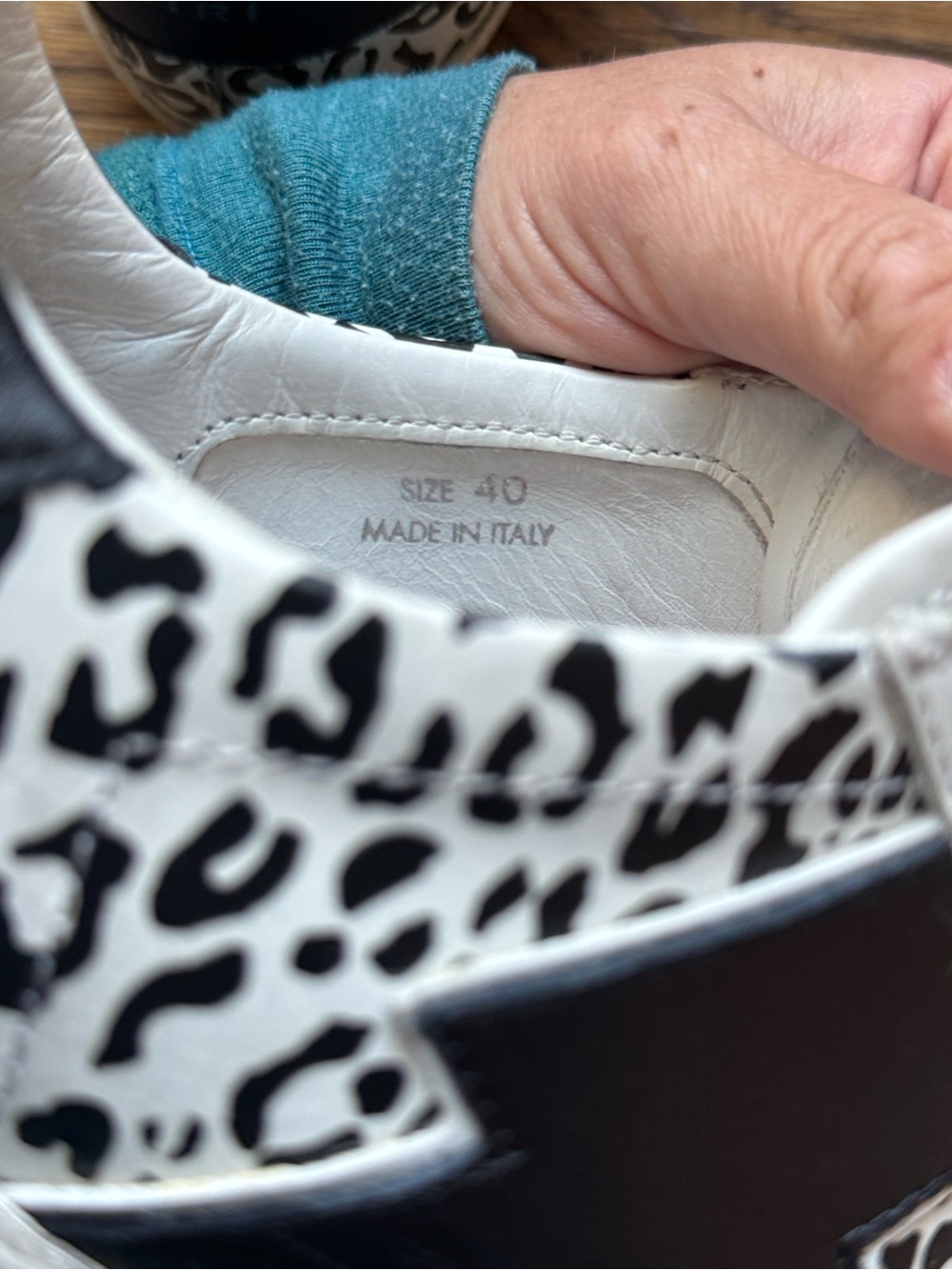 Amiri leopard print women's sneakers - Picture 8 of 9